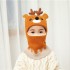 New 2 To 6 Years Old Boy Girl Beanie Protect Neck Cartoon Animal Windproof Winter Child Knit Hat Kids girl's Earflap Caps