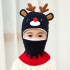 New 2 To 6 Years Old Boy Girl Beanie Protect Neck Cartoon Animal Windproof Winter Child Knit Hat Kids girl's Earflap Caps