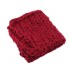 High Quality Hand-knitted Wool Crochet Baby Blanket Newborn Photography Props Chunky Knit Blanket Basket Filler Hot Sale