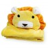 Cute Soft Hooded  Cartoon Animal Blanket Toddler  Animal Baby Bathrobe Baby Bath Towels Kids Bath Robe Infant Towel