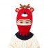 New 2 To 6 Years Old Boy Girl Beanie Protect Neck Cartoon Animal Windproof Winter Child Knit Hat Kids girl's Earflap Caps