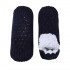 1Pair Thick Warm Sleep Socks Slippers Women Girls Autumn Winter Velvet Home Floor Socks Non Slip Mid Tube Kawaii Cute Socks