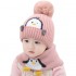 1 To 4 Years Old Baby Kids Beanie Sets Cute Penguin 2 Pcs 2023 Boys Girls Winter Villus Hat Scarf Set Fashion Winter Warm Caps