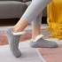 1Pair Thick Warm Sleep Socks Slippers Women Girls Autumn Winter Velvet Home Floor Socks Non Slip Mid Tube Kawaii Cute Socks