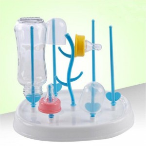 Baby Bottle Drying Rack Dryer Drainer Rack Shelf Safe Drain Feeding Bottles Rack Infant Milk Cup Nipple Pacifier Holder