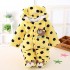 Boy Girl Cute Hooded Romper Clothes Outfits Infant Warm Clothing High Quality Baby Rompes Polka Dots Hooded Rompers Clothes