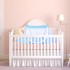 Baby Mosquito Net Toddler Baby Mosquito Net solid color skin-friendly Portable Baby Bed Travel Cot Foldable Crib with Mattress