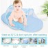 Baby Mosquito Net Toddler Baby Mosquito Net solid color skin-friendly Portable Baby Bed Travel Cot Foldable Crib with Mattress